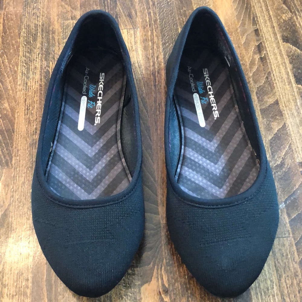 Skechers Women's Cleo-Wham Ballet Flats 7.5 wide